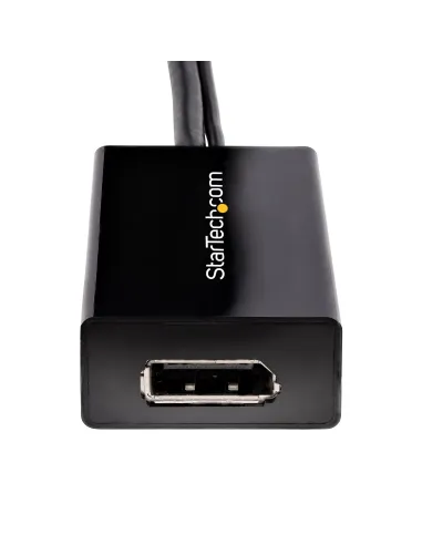 StarTech.com Adaptador DVI a DisplayPort Alimentado por USB - Conversor DVI a DisplayPort - Convertidor DVI-D a DP - 1920x1200