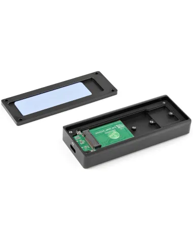 StarTech.com Caja USB 3.1 Gen 2 (10Gbps) para Unidades SSD NVMe M.2 - Resistente al Agua y el Polvo - IP67