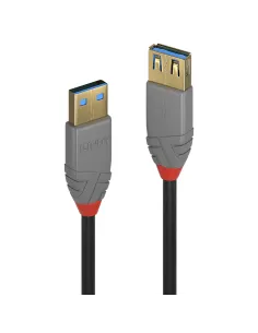 Lindy 36762 cable USB USB 3.2 Gen 1 (3.1 Gen 1) 2 m USB A 5 Gbit s Negro