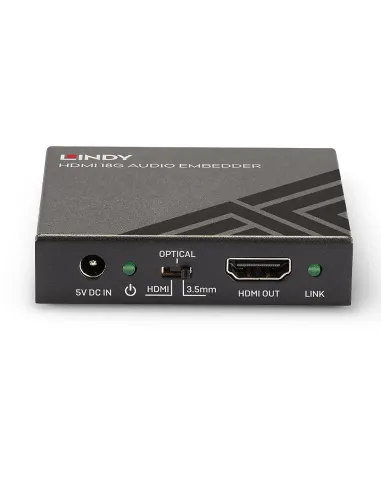 Lindy 38203 convertidor de audio Negro