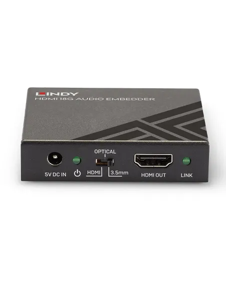 Lindy 38203 convertidor de audio Negro