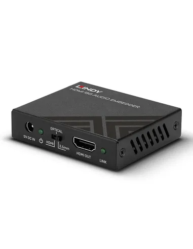 Lindy 38203 convertidor de audio Negro