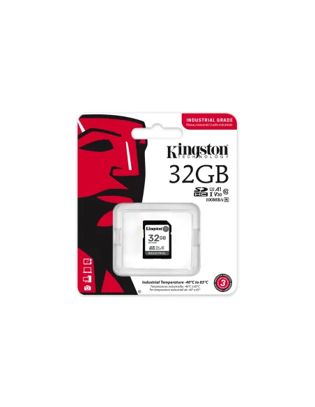 Kingston Technology 32G SDHC Industrial pSLC