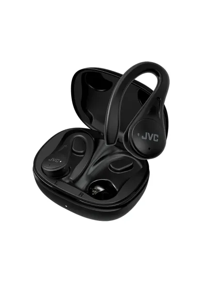 JVC HA-EC25T Auriculares True Wireless Stereo (TWS) gancho de oreja, Dentro de oído Llamadas Música Bluetooth Negro