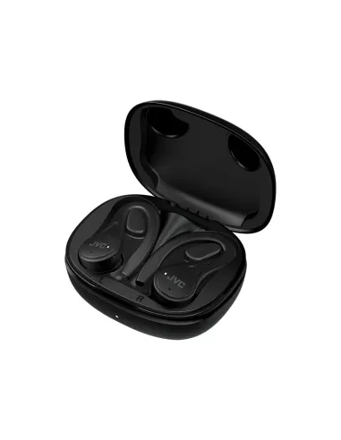 JVC HA-EC25T Auriculares True Wireless Stereo (TWS) gancho de oreja, Dentro de oído Llamadas Música Bluetooth Negro