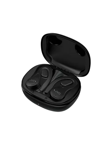 JVC HA-EC25T Auriculares True Wireless Stereo (TWS) gancho de oreja, Dentro de oído Llamadas Música Bluetooth Negro