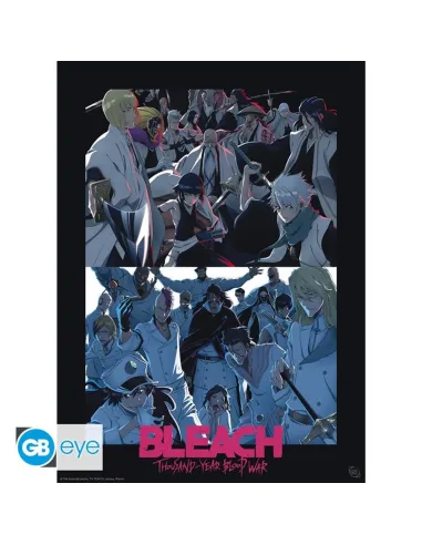 Poster gb eye bleach tybw shinigami vs quincy