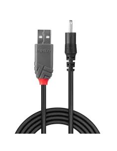Lindy 70265 cable de transmisión Negro 1,5 m USB A EIAJ-01 (2.5 mm, 0.7 mm) 2