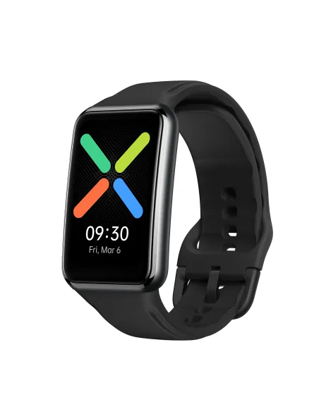 OPPO Watch Free 4,17 cm (1.64") AMOLED 46 mm Digital 280 x 456 Pixeles Pantalla táctil Negro