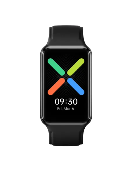 OPPO Watch Free 4,17 cm (1.64") AMOLED 46 mm Digital 280 x 456 Pixeles Pantalla táctil Negro