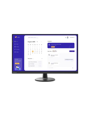 Lenovo C32u-40 pantalla para PC 80 cm (31.5") 3840 x 2160 Pixeles 4K Ultra HD LED Negro