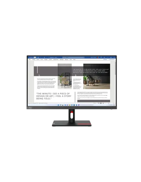 Lenovo ThinkVision S27i-30 pantalla para PC 68,6 cm (27") 1920 x 1080 Pixeles Full HD LED Gris