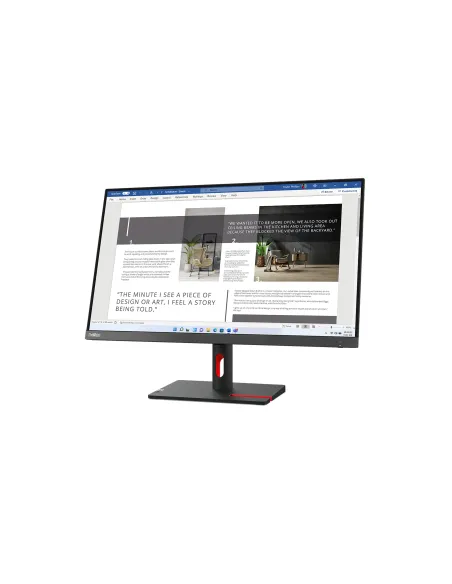 Lenovo ThinkVision S27i-30 pantalla para PC 68,6 cm (27") 1920 x 1080 Pixeles Full HD LED Gris