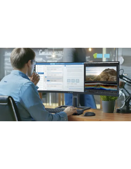 Philips 6000 series 45B1U6900C 00 pantalla para PC 113 cm (44.5") 5120 x 1440 Pixeles UltraWide Dual Quad HD LED Negro