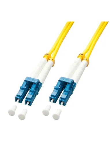 Lindy 47451 Cable de fibra óptica e InfiniBand 2 m LC Amarillo