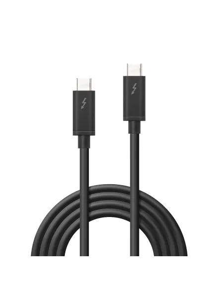 Lindy 41556 cable Thunderbolt 1 m 20 Gbit s Negro