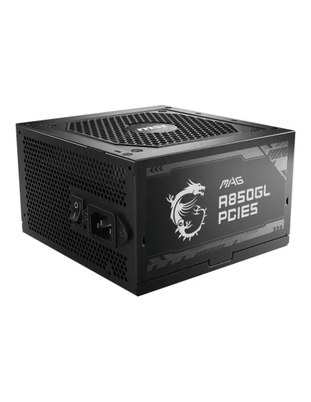 MSI MAG A850GL PCIE5 unidad de fuente de alimentación 850 W 20+4 pin ATX ATX Negro