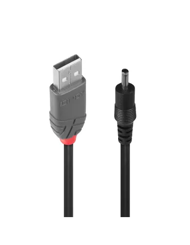 Lindy 70266 cable de transmisión Negro 1,5 m USB A