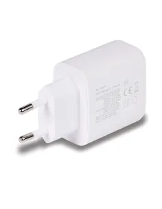 Lindy 73424 cargador de dispositivo móvil Universal Blanco Corriente alterna Carga rápida Interior 2