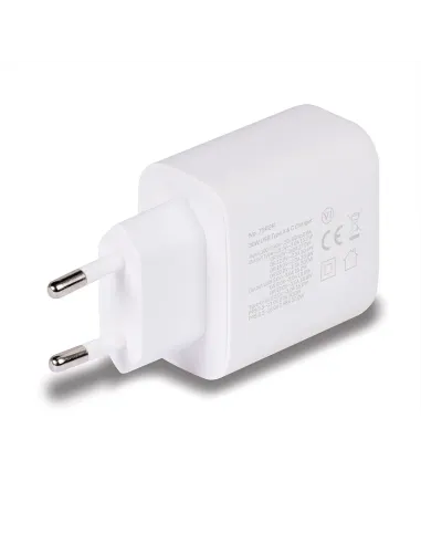 Lindy 73424 cargador de dispositivo móvil Universal Blanco Corriente alterna Carga rápida Interior
