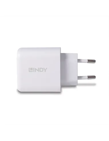 Lindy 73424 cargador de dispositivo móvil Universal Blanco Corriente alterna Carga rápida Interior