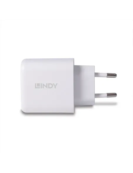 Lindy 73424 cargador de dispositivo móvil Universal Blanco Corriente alterna Carga rápida Interior