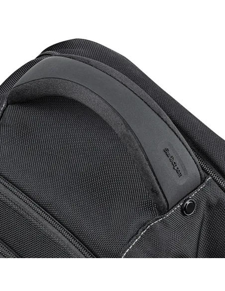 StarTech.com Mochila Ergonómica con Carcasa de Accesorios Removible para Ordenador Portátil de 17,3 Pulgadas - Morral para