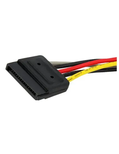 StarTech.com Cable Adaptador Bifurcador Divisor Splitter de Alimentación SATA de 0,15m - 2x Hembra
