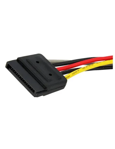 StarTech.com Cable Adaptador Bifurcador Divisor Splitter de Alimentación SATA de 0,15m - 2x Hembra