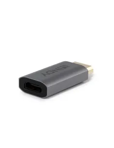 Lindy 41095 cambiador de género para cable DisplayPort HDMI Type A Gris