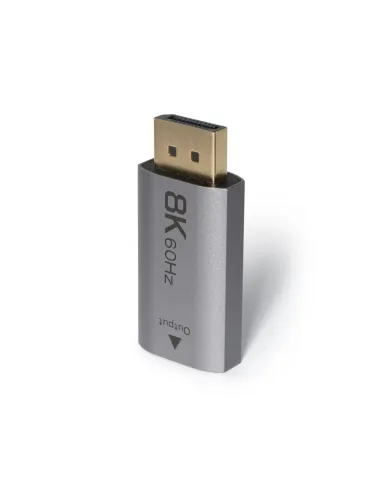 Lindy 41095 cambiador de género para cable DisplayPort HDMI Type A Gris