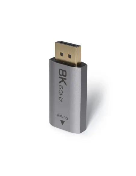 Lindy 41095 cambiador de género para cable DisplayPort HDMI Type A Gris