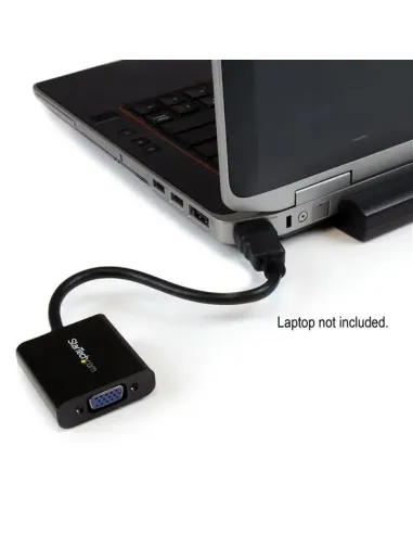 StarTech.com Adaptador Conversor de Vídeo HDMI a VGA HD15 - Cable Convertidor - 1920x1200 - 1080p