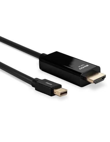 Lindy 36926 adaptador de cable de vídeo 1 m HDMI tipo A (Estándar) Mini DisplayPort Negro