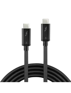 Lindy 41555 cable Thunderbolt 0,5 m 40 Gbit s Negro 2
