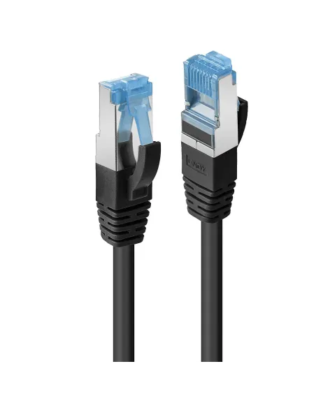 Lindy 47418 cable de red Negro 10 m Cat6a S FTP (S-STP)