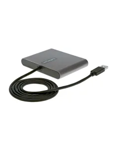 StarTech.com Adaptador USB 3.0 a 4 Puertos HDMI - Tarjeta Gráfica y de Vídeo Externa - Dongle Llave USB-A a 4x HDMI - 1080p a 2