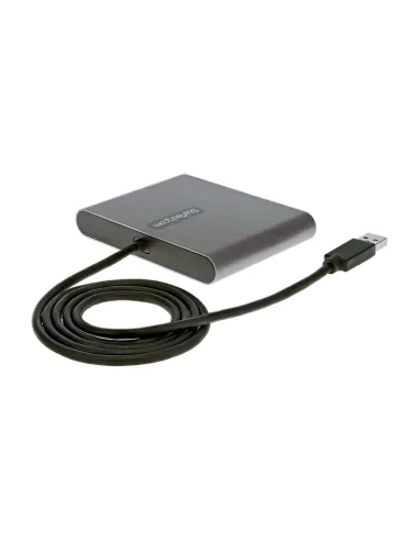 StarTech.com Adaptador USB 3.0 a 4 Puertos HDMI - Tarjeta Gráfica y de Vídeo Externa - Dongle Llave USB-A a 4x HDMI - 1080p a