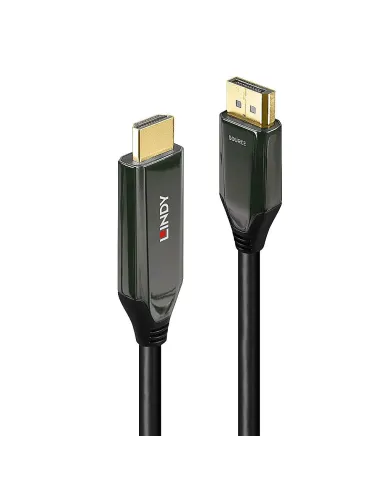 Lindy 40931 adaptador de cable de vídeo 2 m HDMI tipo A (Estándar) DisplayPort Negro