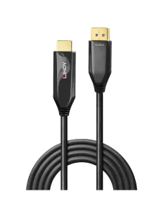 Lindy 40931 adaptador de cable de vídeo 2 m HDMI tipo A (Estándar) DisplayPort Negro 2
