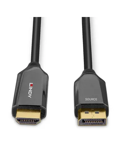 Lindy 40931 adaptador de cable de vídeo 2 m HDMI tipo A (Estándar) DisplayPort Negro