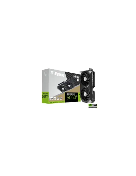 VGA ZOTAC RTX 5060 TI 16GB TWIN EDGE OC,NV,RTX5060TI,16GB,GDDR7,128BIT,1HDMI+3DP,2 VENTILADORES (ZT-B50620H-10M)