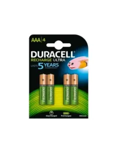 Duracell Pila Recargable HR03 AAA 900mAh Blister*4
