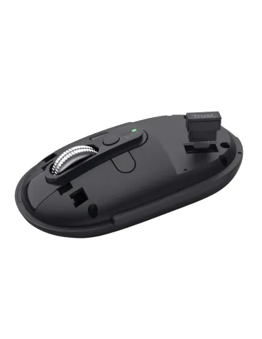 Trust Seron Slim Multi ratón Oficina Ambidextro RF Wireless + Bluetooth Óptico 3200 DPI