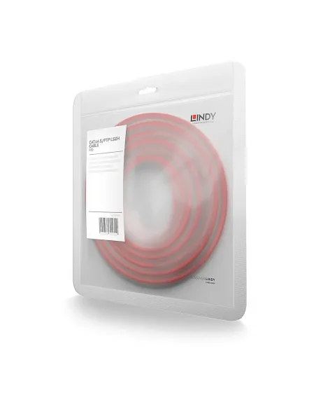 Lindy 47163 cable de red Rojo 1,5 m Cat6a S FTP (S-STP)