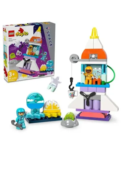 Lego duplo aventura en lanzadera espacial 3 en 1