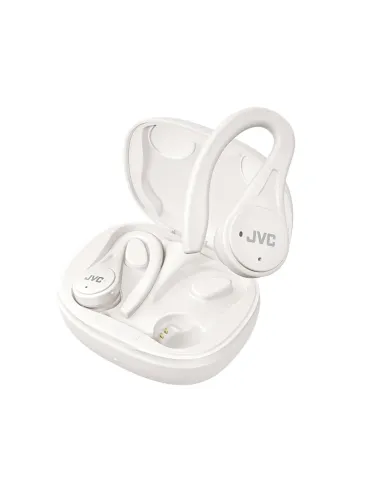 JVC HA-EC25T Auriculares True Wireless Stereo (TWS) gancho de oreja, Dentro de oído Llamadas Música Bluetooth Blanco