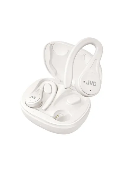 JVC HA-EC25T Auriculares True Wireless Stereo (TWS) gancho de oreja, Dentro de oído Llamadas Música Bluetooth Blanco