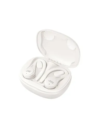 JVC HA-EC25T Auriculares True Wireless Stereo (TWS) gancho de oreja, Dentro de oído Llamadas Música Bluetooth Blanco
