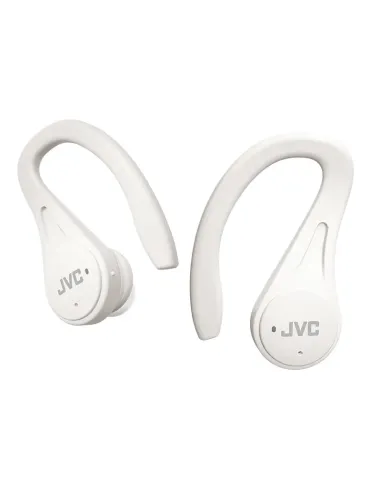 JVC HA-EC25T Auriculares True Wireless Stereo (TWS) gancho de oreja, Dentro de oído Llamadas Música Bluetooth Blanco